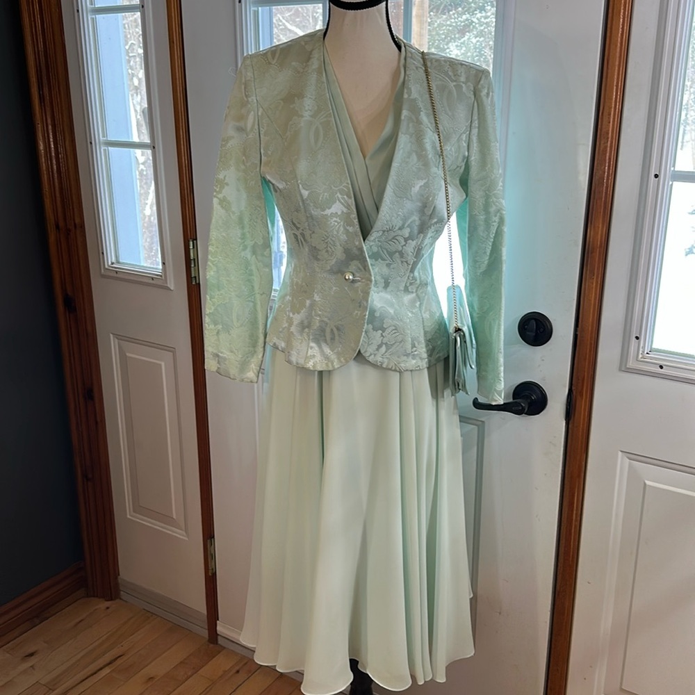Vintage Nah Nah Petite 3-piece Dress, Jacket and Purse Set